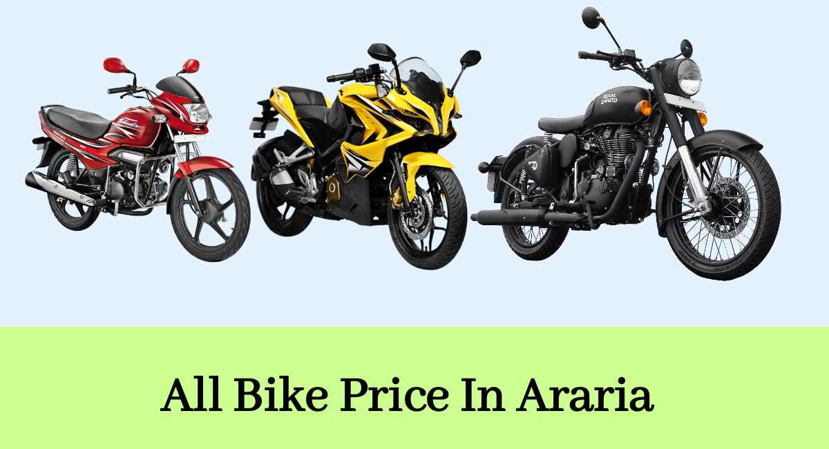 Bike Price In Araria